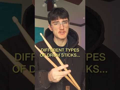 Different types of drum sticks… #drumsticks #drummer #drumming #drumtalk #drums #drumlessons