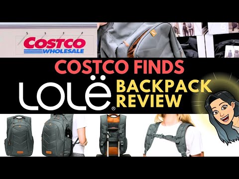 ❤️Lolë BACKPACK review ❤️❤️❤️ COSTCO BACKPACK . Costco Finds ❤️COSTCO DEALS COSTCO BUYS