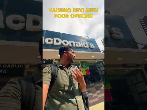 Vaishno mein Food Options #vaishnodevi #vaishnodeviyatra #katra #vaishnodevitrip #shorts #viralshort