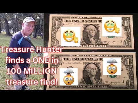 Treasure Hunter finds a 1 in 100 MILLION treasure without a Metal Detector. THE Rarest of RARE finds