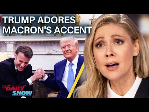 Can Macron's Accent Stop Trump From Fanboying for Putin? | The Daily Show