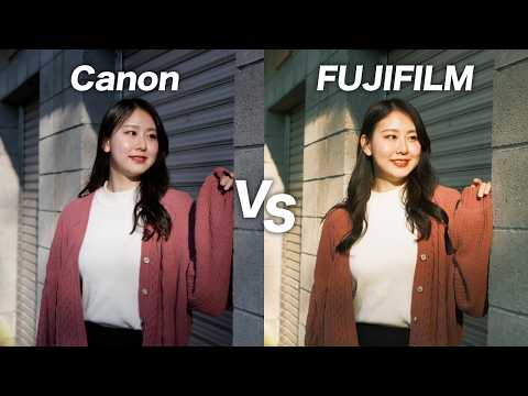 【写真の面白さ】CanonとFUJIFILMで比較したら全然違う世界観に…！！【EOS R5 MarkⅡ vs X-M5】