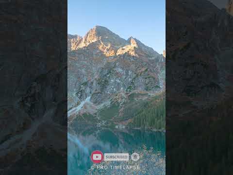 SUNRISE in MOUNTAINS Time Lapse #shorts