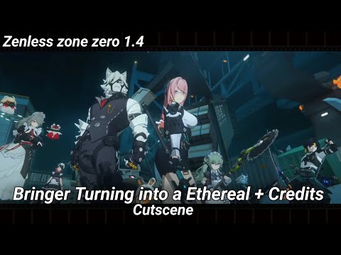 Bringer Turning into a Ethereal | Boss Fight | Zenless zone zero 1.4 Cutscene