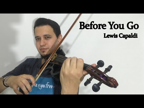 Lewis Capaldi - Before You Go - Violin Cover by Diego Ferreira