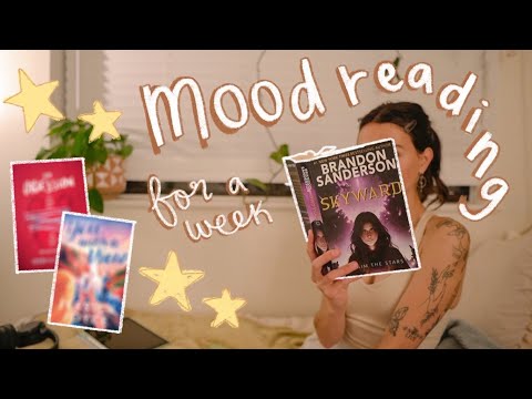 mood reading for a week📚reading vlog