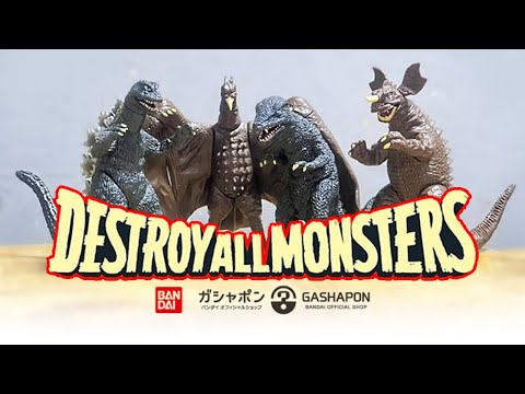 HG Godzilla 1968 Destroy All Monsters Gashapon