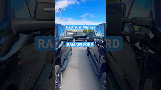 Ford VS RAM: Who Has The Better Tow Mirrors?