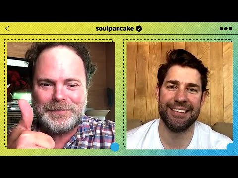 John Krasinski + Rainn Wilson Chat About Bad Days + Good News | Hey There, Human