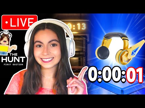 🔴LIVE Playing THE HUNT ROBLOX EVENT!