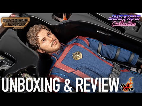 Hot Toys Star-Lord Guardians of the Galaxy Volume 3 Unboxing & Review