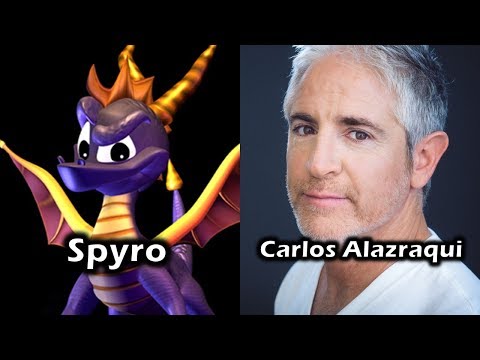 Characters and Voice Actors - Spyro The Dragon