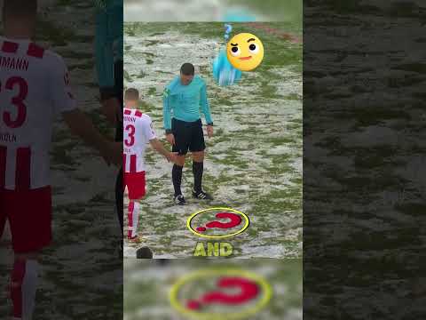 When players play in bad weather 🤣