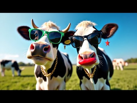 FUNNY COW DANCE 🤣🐮| COW SONG _ COW VIDEOS | DANCING COW | ANIMAL SOUND