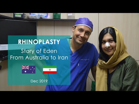 Eden | From Australia to Iran to Do Rhinoplasty (Nose Surgery) by Dr. Shahriyar Yahyavi