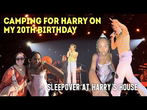 20th birthday at harry's house LA night 12 (camping at the forum)