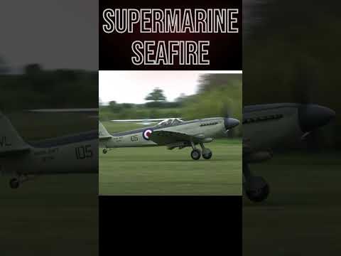 Seafire!, The Spitfires Cousin! #shorts #aviationlovers #royalairforce #royalnavy  #war