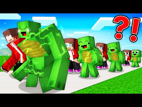 How Mikey and JJ Evolve Into Mutants in Minecraft (Maizen)