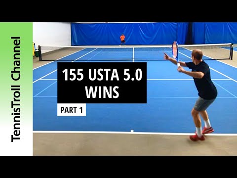 155 USTA 5.0 Wins: Dagger vs TennisTroll Part 1 [Oregon]