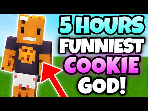 *5 HOURS* OF "FUNNIEST" COOKIEGOD TO FALL ASLEEP! (MINECRAFT)