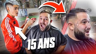 JE TESTE LE COIFFEUR LE PLUS JEUNE DE FRANCE!!! (il est archi chaud)