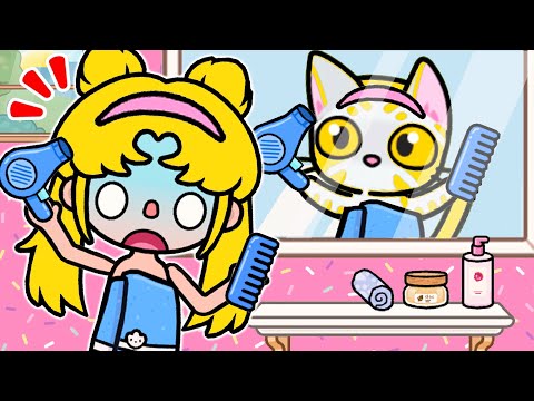 I Swapped Bodies With A Cat 😺🔁👩  Very Sad Story | Toca Life World | Toca Boca