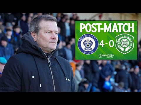 Post-Match | Mark Cooper | Rochdale AFC