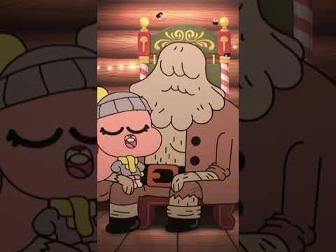 Santa tells us why kids are brats! 🎅 #christmas #gumball #cartoons