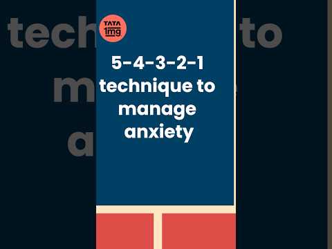 5-4-3-2-1 Method to Manage Anxiety Disorder | Grounding Technique | Tata 1MG