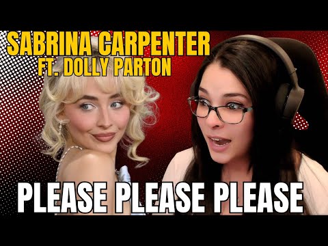 😱 First Reaction: Sabrina Carpenter x Dolly Parton – Please Please Please | Vocals on Fire! 🎶🔥