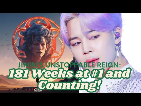 Jimin’s Unstoppable Reign: 181 Weeks at #1 and Counting!