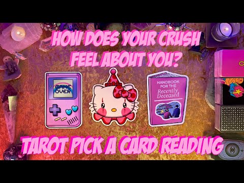 💗How Does Your Crush Feel About You? Will Anything Happen Between You💗Tarot Pick a Card Love Reading