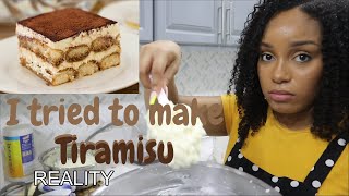 I made Tiramisu for the First Time ! EPIC FAIL