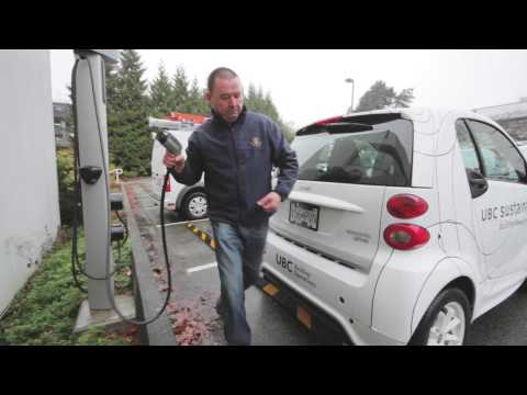 Plugged In: smart fortwo electric drive at UBC