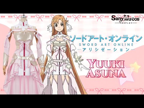 【SanyMuCos】Anime Sword Art Online Goddess Of Creation Stacia-Asuna Cosplay Costume