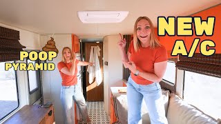 Trying To DIY Install a NEW RV A/C [Run it on Battery Power!]