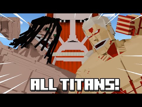 How I Made The BEST Attack On Titan Mod in Minecraft