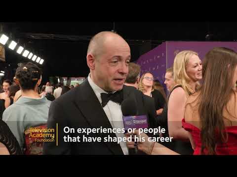 Gareth Neame ("The Gilded Age") at the 76th Emmy Awards - TelevisionAcademy.com/Interviews