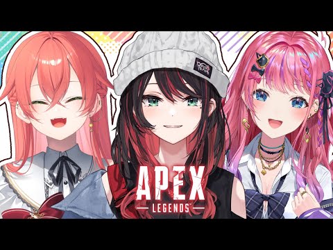 【APEX】よちよちぺっくすで初コラボ🔫w/倉持めるとさん、うおうお【緋月ゆい/ネオポルテ】