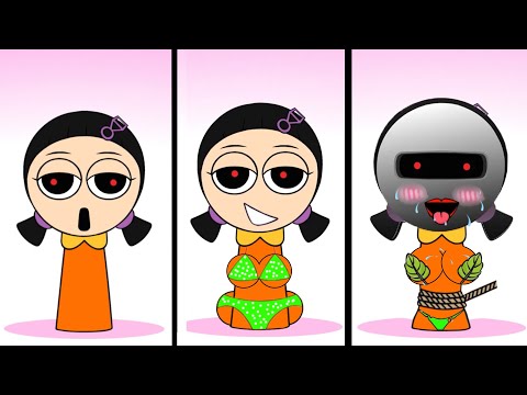 Sprunki Doll Squid Game Phase 2, Phase3, Phase 4 | Compilation Incredibox