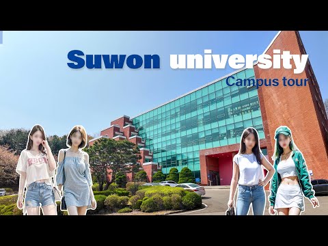 🌸🌸 Suwon University Campus Tour | 4k HDR | KOREA College