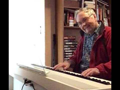 Winter Wonderland the popular Christmas Song on Kawai ES920 piano Alex Govier Falmouth Cornwall UK