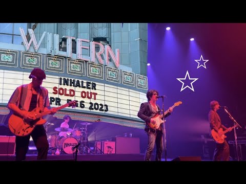 inhaler I hardly know her concert vlog (inhaler at the wiltern in la)