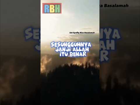 Sesungguhnya janji Allah itu benar #ceramahramadhan #shortvideo