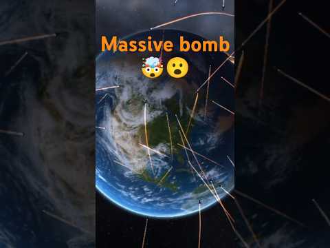 what will happen if nuclear bomb blast #shorts #nuclearbomb #earth