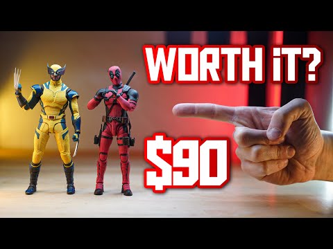 Deadpool & Wolverine SHFiguarts are $90? But they are AWESOME! - Shooting and Reviewing