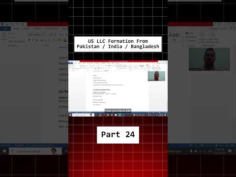 How to Form US LLC from Pakistan in 2025 | FREE Complete Guide Step by Step | Part 24