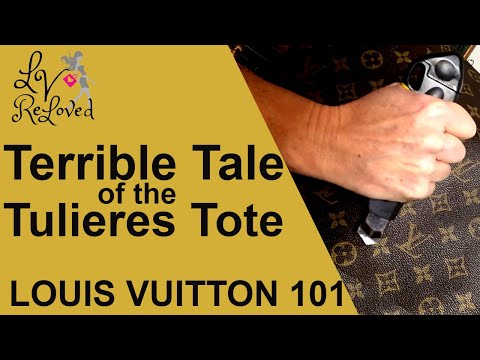 Tale of the Tulieres Tote - Louis Vuitton - Ebay Original Authentic Fake - LV ReLoved 101