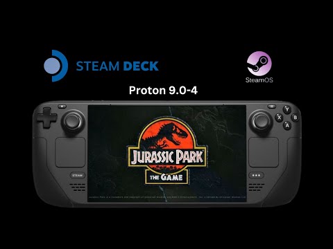 Jurassic Park: The Game (2011) - Steam Deck Gameplay | Delisted Steam Game