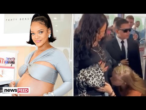 Rihanna's Pregnant Doppelgänger Sparks Frenzy Amongst Fans!